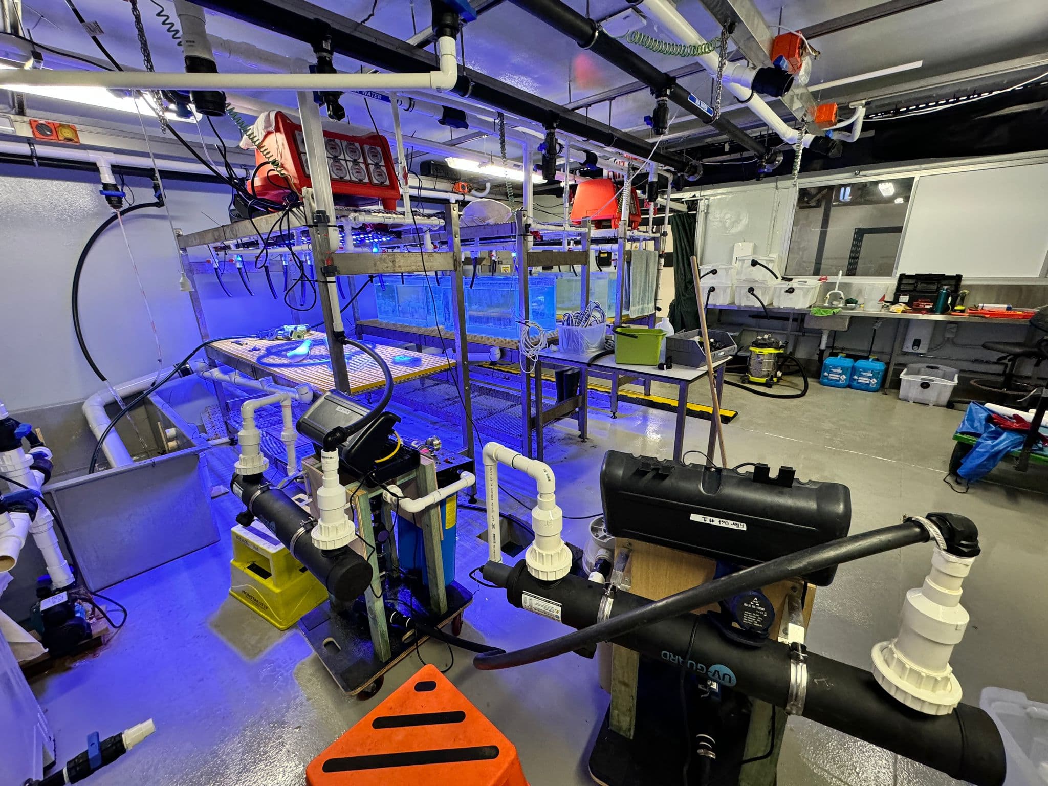 Lab work with university partner